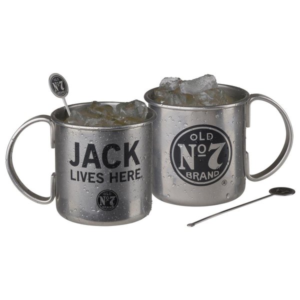 Jack Daniels Tennessee Mule Mug Set 802264
